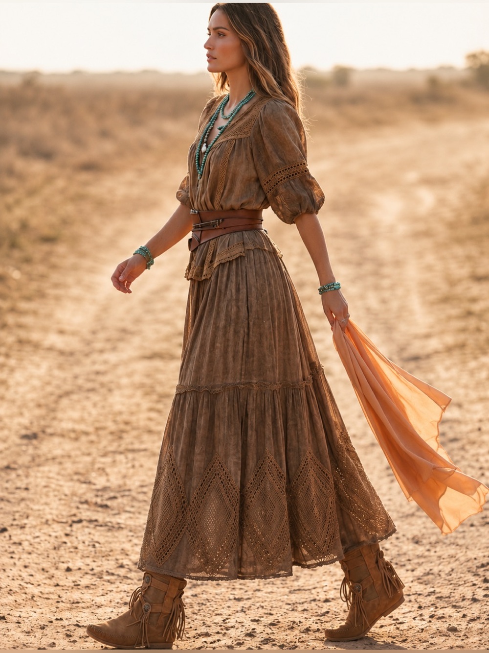 Free people karma Fringe Moccasin Karma Of Charme Italy